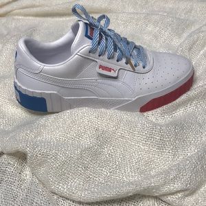 Puma shoe red and blue